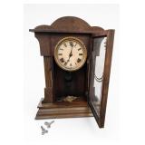 Sessions Wooden Mantel Clock with Pendulum