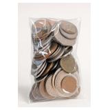 One Pound Assorted Foreign Coins