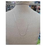 Sterling Silver 18in Chain Necklace