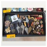 Masonic Medals, Pins, and Trowels Collection
