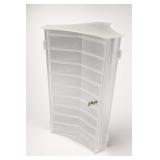 Corner Wall Cabinet with Lock and W Key