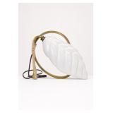1979 Chapman Brass Leaf Wall Sconce
