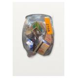 Glass Jar With Assorted Matchbooks