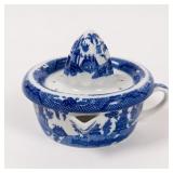Churchill Blue Willow Lemon Squeezer and Mikasa