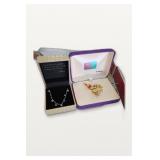 Disney Rebecca Hook Necklace and Pooh Pin