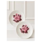 Syracuse China Floral Dinner Plates Set of 2