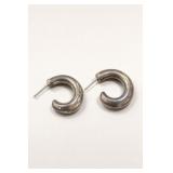 Sterling Silver Hoop Earrings
