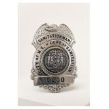 City of N.Y. Dept. of Sanitation Badge