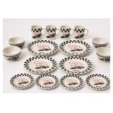NASCAR Dale Earnhardt Goodwrench Dish Set