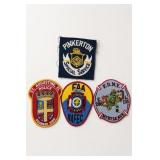 Five Embroidered Patches
