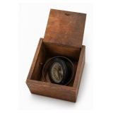 Marine Gimbal Compass in Wood Box