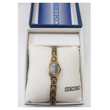 Seiko Gold Tone Ladies Watch 1N01-0CS0