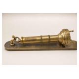 Chapman Brass Adjustable Wall Flashlight Look Up