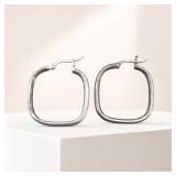 Sterling Silver Hoop Earrings