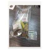 14oz Mixed Foreign Coins, US Tokens, and Nick
