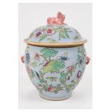 Chinese Famille Rose Porcelain Ginger Jar