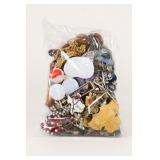 Costume Jewelry Lot in Plastic Bag