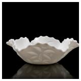Dugan or Indiana Glass Sweetheart Berry Bowl