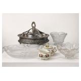 Glass and Porcelain Tableware Lot