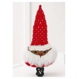 Handmade Crochet Santa Wall Hanging