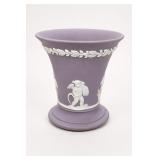 Wedgwood Lavender Jasperware Pedestal Urn