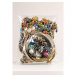 Bag of Costume Jewelry Assortment