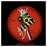 Signed Art Glass Paperweight