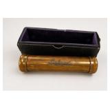 Belmont Record Brass Cylinder with Case