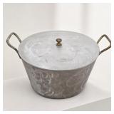 RETRO Italian Aluminum Stock Pot 8 Gallon