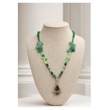 Gorgeous Green Stone Necklace