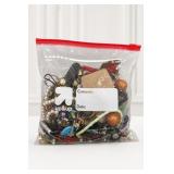 Costume Jewelry Lot in Zipper Bag
