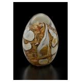 Decorative Murano Glass Paperweight Egg