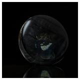 Correia Art Glass Signed Paperweight