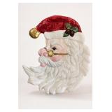 1995 Fitz and Floyd Santa Moon Plate