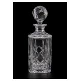 Atlantis Cut Crystal Decanter with Stopper