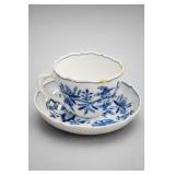 Blue-and-White Porcelain Teacup