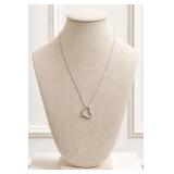 Sterling Silver Heart Pendant Necklace