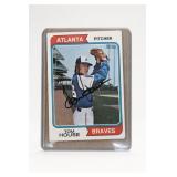 1975 Topps Tom House Autographed Card