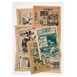 Vintage Movie Theater Flyers
