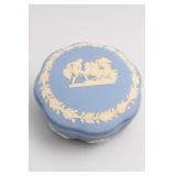 Wedgwood Blue Jasperware Lidded Box