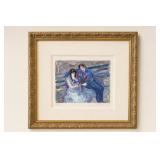 Barbara A. Wood "First Love" Signed Seriolith