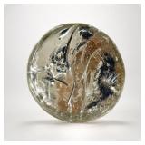 Scandinavian Ice Glass Crystal Paperweight