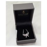 CAT EYE JEWELS Bow Pendant Necklace