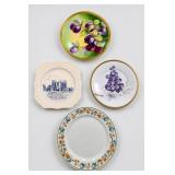 Mixed Lot of Four Decorative Plates