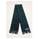 Pendleton Plaid Fringed Wool Scarf