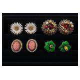 West German and Other Clip-On Earrings