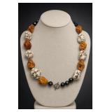 22-Inch Mixed-Bead Necklace