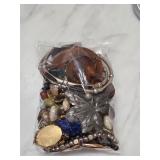Mixed Costume Jewelry and Bead Assemblage