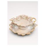 GDA Limoges Porcelain Handled Bowl Set