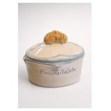 Ceramic Potato Keeper with Fitted Lid